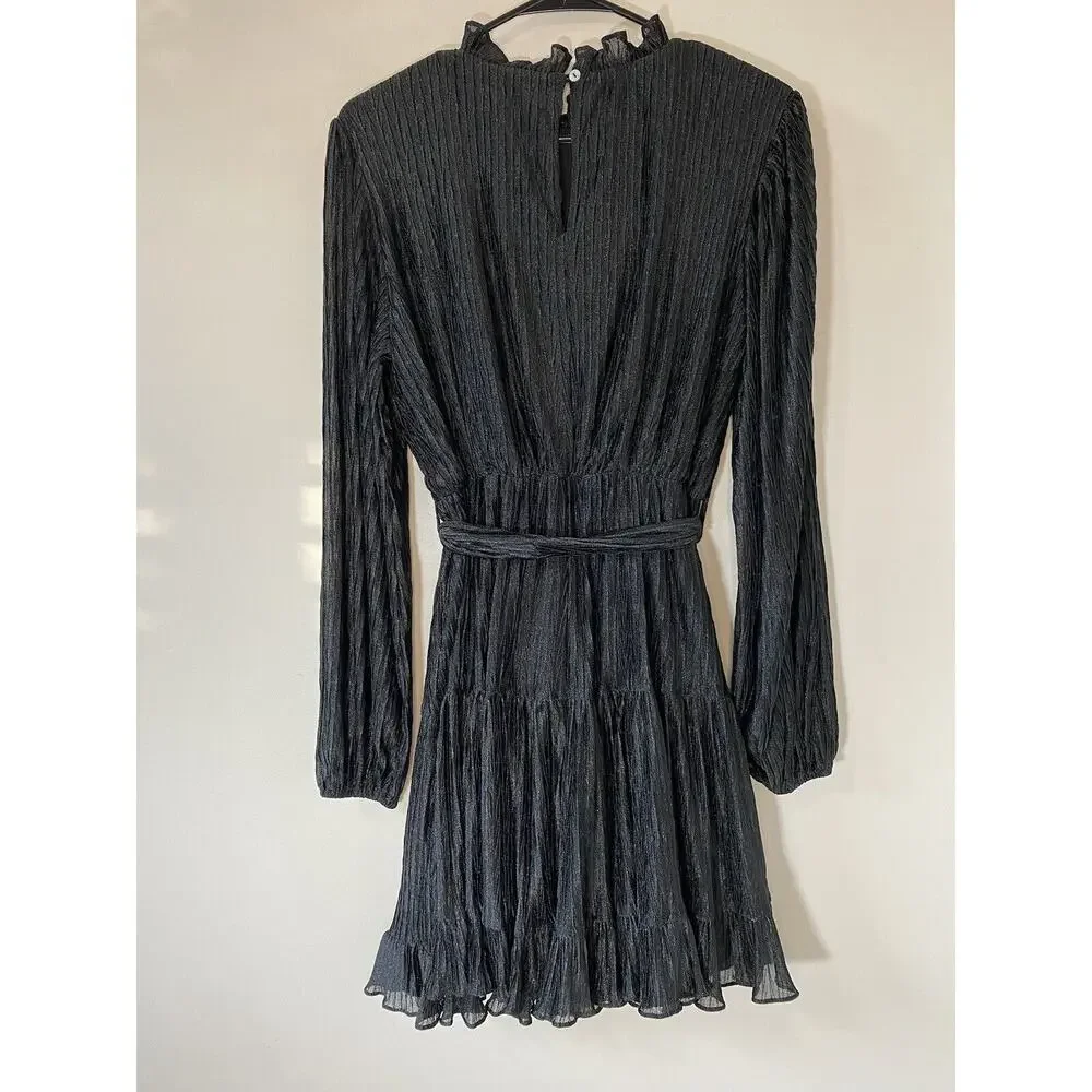 She + Sky Black Mini Dress - Picture 7 of 9